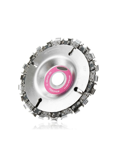 Dofolink Ahşap Kesim Zincirli Disk 4 İnç 22 Dişli - 100/115 Açı Taşlama Uyumlu, Ahşap Ve Metal Kesim İçin Dayanıklı, Kolay Kurulum, Mor Paket 128 Gr