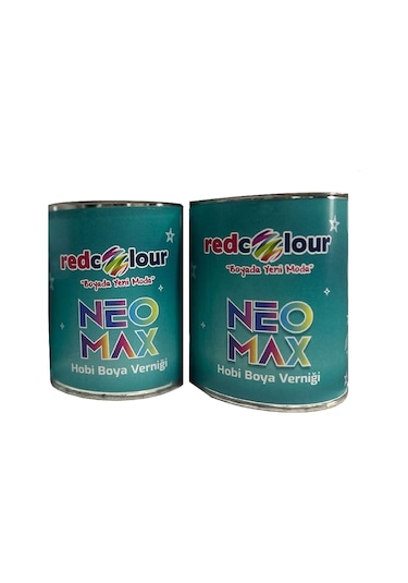Neo Max Yeni Nesil Dönüşüm Ve Hobi Boyası 0,5 Lt Ve Verniği 0,5 Lt