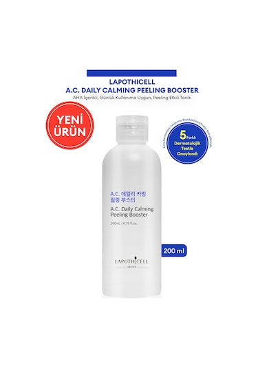 Aha İçerikli Peeling Etkili Tonik Lapothıcell A.c. Daily Calming Peeling Booster