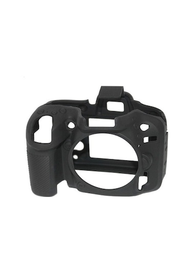 Easycover Nikon D7100/D7200 Silikon Kılıf Ecnd7100B (Siyah)