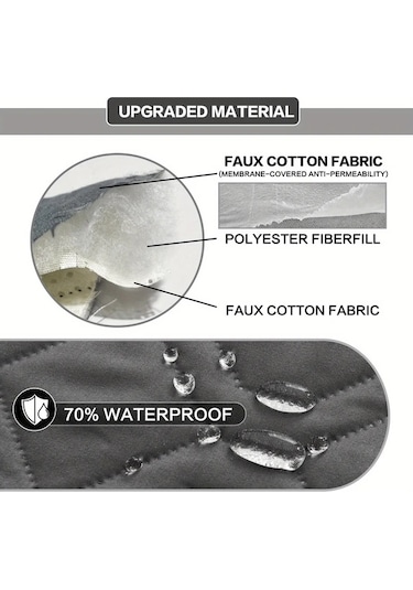 Honeybeeshop Yüksek Kaliteli Ve Kaymaz Evcil Hayvan Battaniyesi Light Grey 100x127cm 39x50in Koltuk Koruyucu