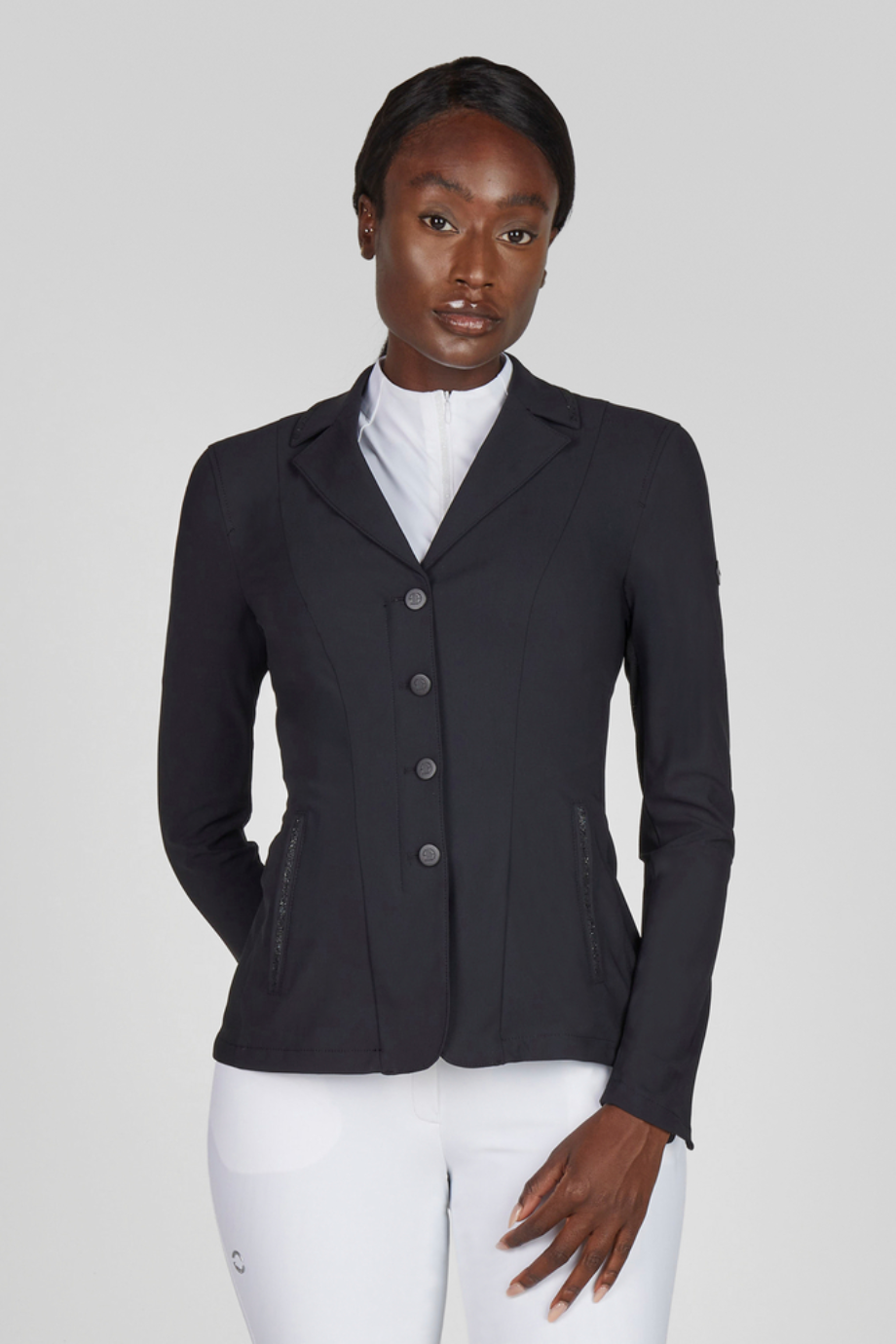 Pikeur Talia Ss26 1930 Athleisure Kadın Yarış Ceketi Siyah