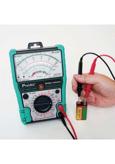 Proskit Mt-2208 Korumalı Analog Multimetre Ölçü Aleti