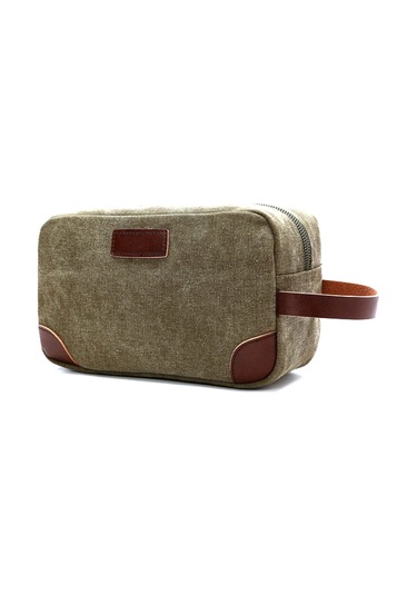 Kadın Kanvas Haki Yeşil Mini Seyahat Çantası Lngodc19 Haki