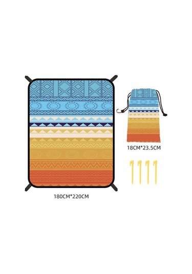 Moly Çok Dayanıklı Su Geçirmez Piknik Battaniyesi - Hızlı Kuruyan Plaj Matı Diğer
