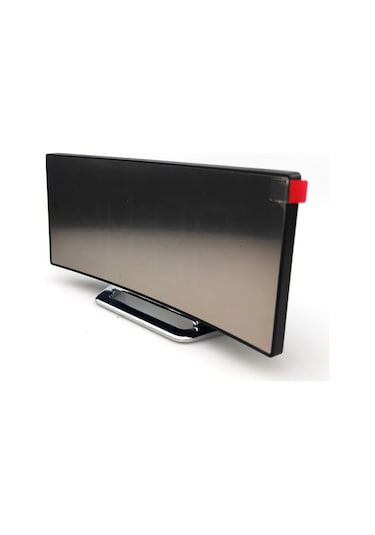 Gajeena Beyaz Yüzeysel Led Ayna Saat - Sessiz Alarm, Büyük Ekran, Ev Kullanıma Ideal, Dayanıklı Malzeme Beyaz