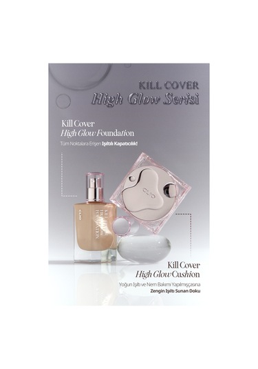 Clio Kill Cover High-glow Cushion+ Refill SPf50+ Pa++++ 2 Lingerie