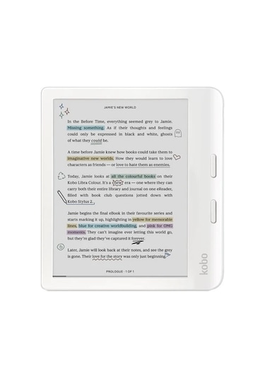 Kobo Libra Colour  32GB 7" E Kitap Okuyucu Beyaz