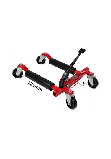Nt Tools 225mm Tekerlekli Mekanik Araç Taşıma Sehpası Krikosu 700 Kg