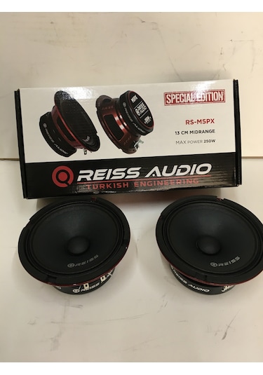 Reiss 13 Cm 2021 Prof.New Midrange Rs-M5Px 500 Wat 100 Rms 2.Li