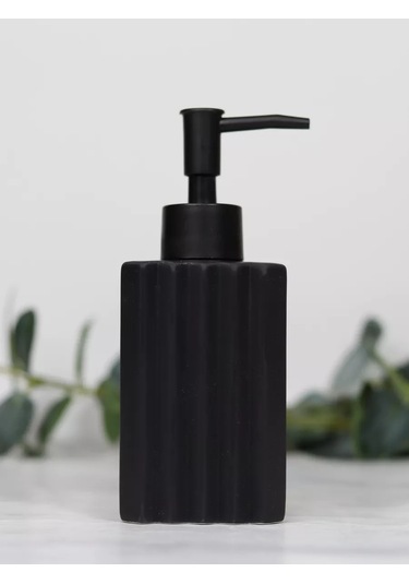 Denezo Seramik Sıvı Sabunluk, Banyo Dağıtıcısı 211382805 Siyah