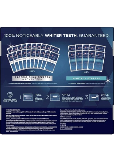 Crest 3D Whitestrips Level 20 + Level 12 Set