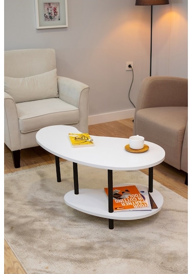 Yüksek Kalite Orta Sehpa 2 Raflı Ahşap Ayaklı Fasulye Gazetelikli Dekoratif Lüks Sehpa Beyaz Yüksek Kalite Orta Sehpa 2 Raflı Ahşap Ayaklı Fasulye Gazetelikli Dekoratif Lüks Sehpa Beyaz