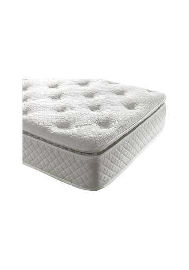 Uzunbebe 100X190 Ortopedik Yaylı Yatak Kuş Tüyü Pedli Yaylı Yatak