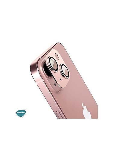 İphone 13 Kamera Lens Koruma Camı V2 Mavi