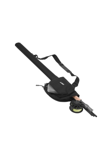 Xindoker Siyah Kumaş Uçurtma Balıkçılığı Çanta - Kamış Ve Makine Saklama, Suya Dayanıklı, Ayarlanabilir Çantası İle Taşınabilir