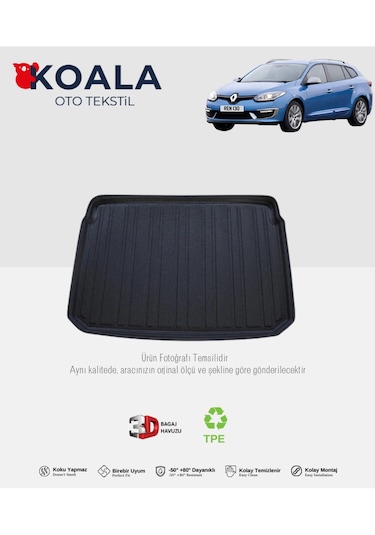 Renault Megane 3 Sport Tourer 2009-2016 3d Bagaj Havuzu