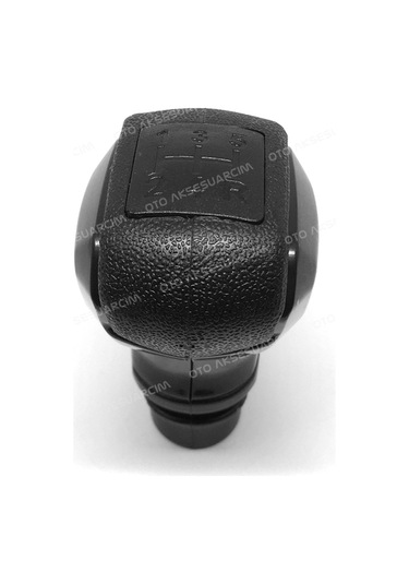 Universal 5 İleri Sportif Vites Topuzu Siyah 0