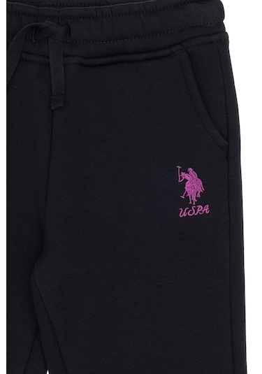 U.s. Polo Assn. Kız Çocuk Siyah Eşofman Altı 50316914-vr046 Siyah