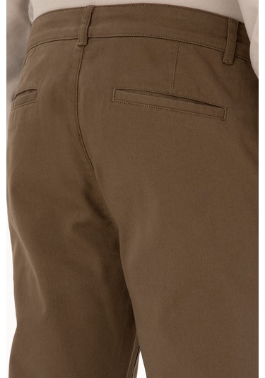 U.s. Polo Assn. Erkek Haki Pantolon Kanvas-chino 50316831-vr027 Haki