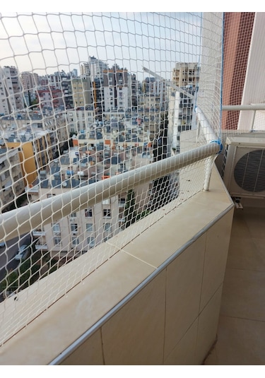 Morilu Kuş Ağı – 2 cm Gözenekli – 1,5 mm İp – Kuş Filesi – Balkon Ağı