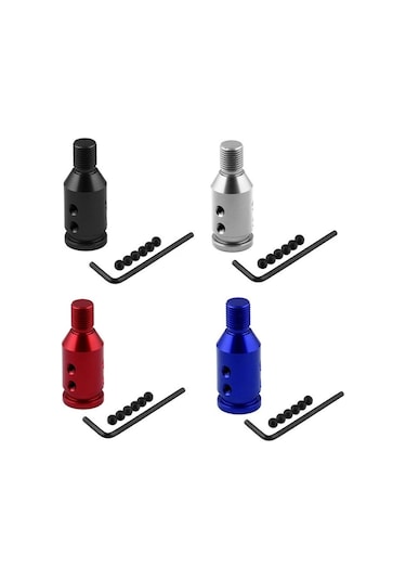 Sones Araba Dişli Shifter Vites Topuzu Adaptörü 12 X 1.25 Kırmızı