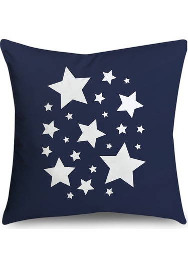 Kuzey Avrupa Geometrik Keten Yastık 45 45 Cm-34 Ekru