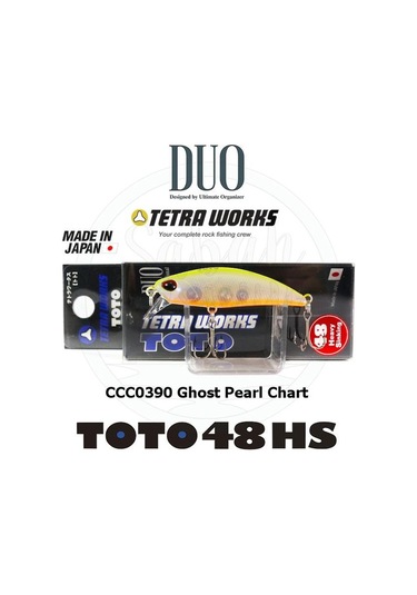 Duo Tetra Works Toto 48HS CCC0390 Ghost Pearl Chart Sahte Balık