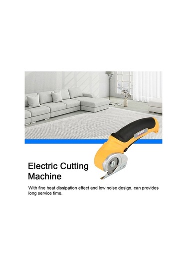 Pazly El Tipi Elektrikli Kumaş Kesici Fırça Motoru, Taşınabilir Kumaş Makinesi - Mukavva, Deri, Halı, Plastik Düzeltici Ve Budama Makası