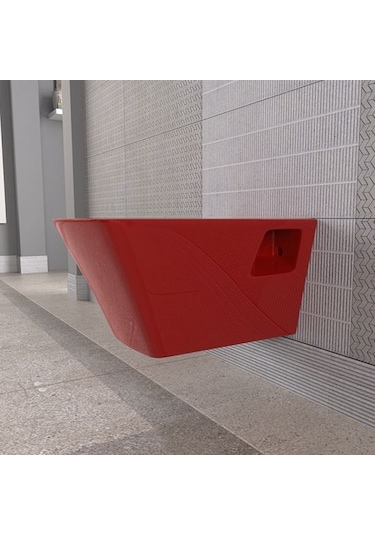 Lucco Loop 53 CM Asma Klozet Kırmızı