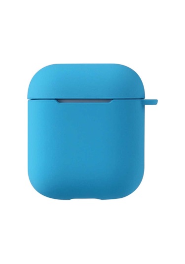 Kilifone - Airpods Uyumlu Airpods - Kılıf Airbag 11 Silikon Kılıf - Mavi