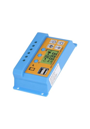 Electric 12v-24v Dijital Güneş Şarj Kontrolcüsü, Akıllı Regülatör, 30a, 390w, 12v/780w, Usb Şarj, Solar Panel Regulator