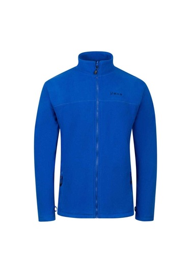 2as Chestert Erkek Tam Fermuarlı İnce Polar Sweatshırt Mavi 2aschestfbm24-0336 Mavi