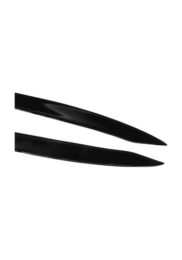 Novahub Volkswagen Golf 7 / 7.5 2013-2018 İçin Siyah Kaş Dekor Etiket, Yumuşak Araba Farı Kaş Siyah