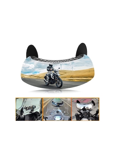 Motosiklet Dikiz Aynası Kör Nokta Geniş Açılı 180 Derece Montajlıdır-diğer Ürünler Gibi Değildir.