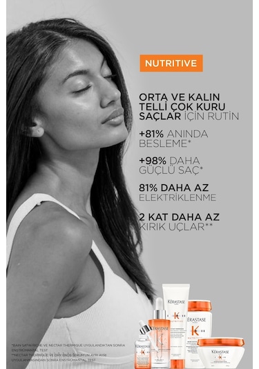 Kerastase Nutritive Masquintense Riche Derin Besleme Sağlayan Yoğun Saç Maskesi 200 ML
