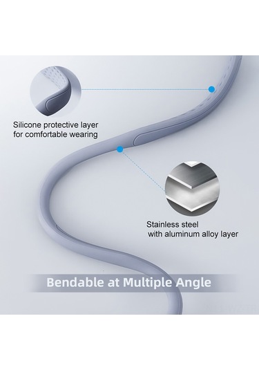 Wezone İphone 15/14/13/12 Uyumlu Manyetik Boyun Tutucu - Elserbest Pov Video Kaydı İçin Esnek Ve Stabil Tutucu