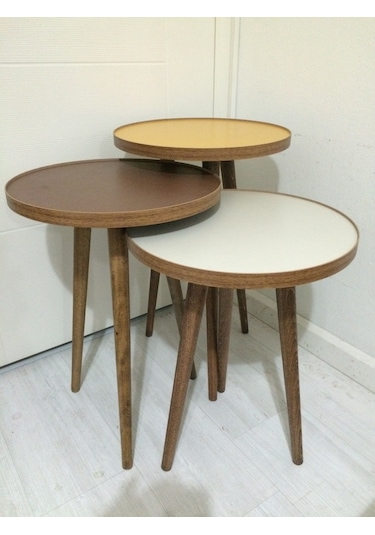 3'Lü Zigon Sehpa Tasarım - 16Mm Veya 18Mm Mdf Tabla (413805149)