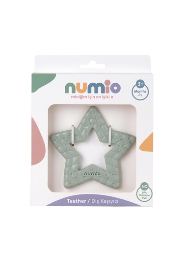 Numio Yıldız Diş Kaşıyıcı Yeşil C3904612223n1-1 Yeşil