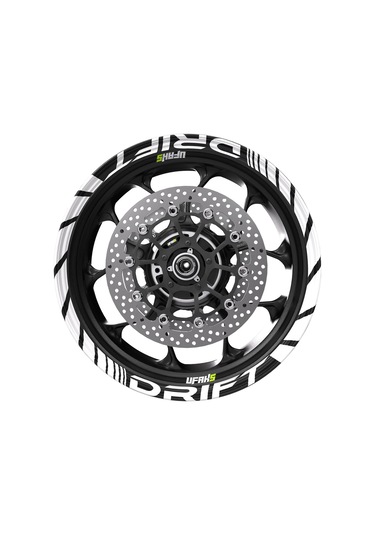 Mondial Drift Jant Şeridi Fosforlu Beyaz