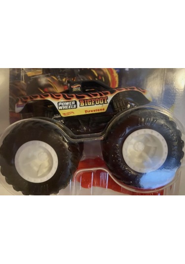 New 2025 Hot Wheels Monster Truck Black Flame Bigfoot 50 Nocolor