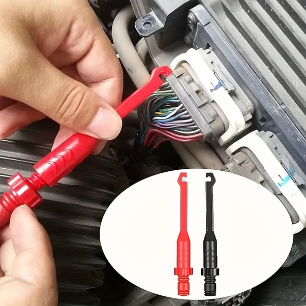 Willowhaven 1 Adet Promaster Araç Devre Test Pensesi, Aküsüz Oto Elektrik Tamir Aracı Siyah