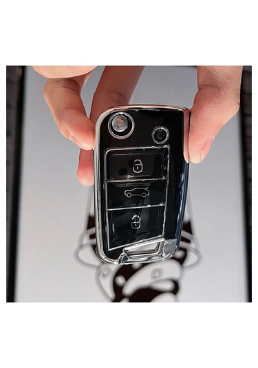 Volkswagen Polo T-roc T-cross Golf Passat Taigo Tiguan Uyumlu Anahtar Kılıfı Susta Lı Model Yeni