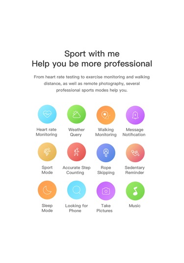 Singree Fd68 Akıllı Spor Saati 1.44" Dokunmatik Ekran