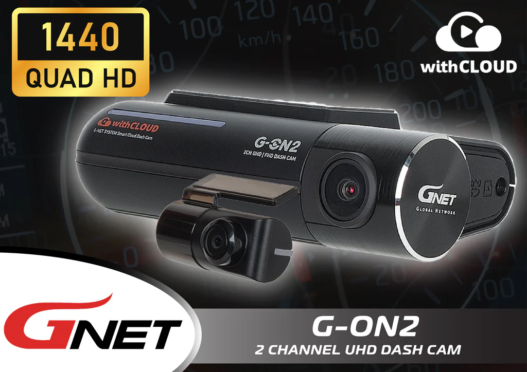 Gnet Gon2pro 2k Qhd Wi-fi 2 Kameralı Araç Kamerası
