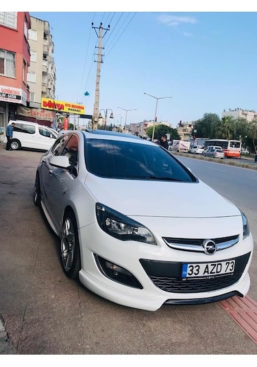 Pasha Polyester Opel Astra J Makyajlı Kasa Ön Tampon Eki