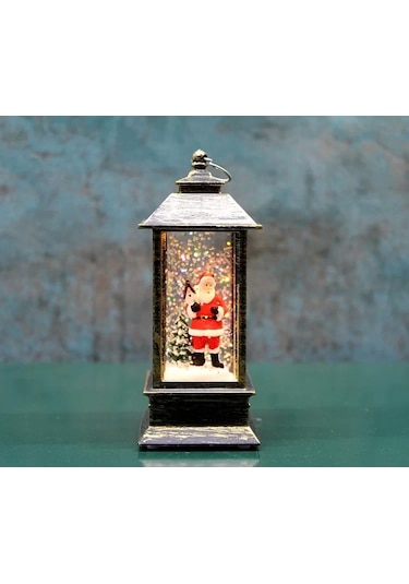 Noel Babalı Işıklı Kar Küresi Alk3215