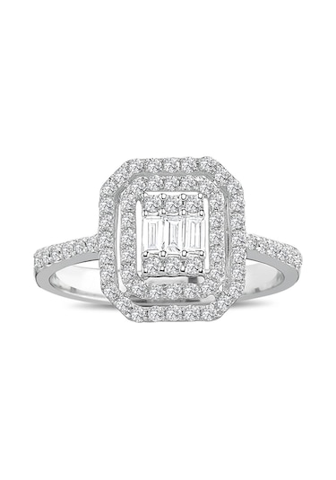 Lova 0,48 Karat Baget Pırlanta Yüzük - 1020314