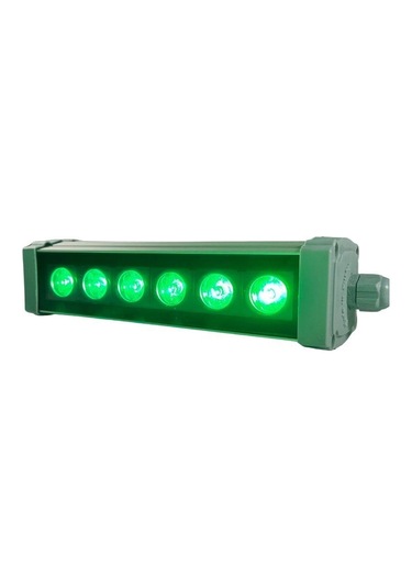 20cm 6w Led Duvar Boyama Wallwasher Yeşil 220v 1 Adet