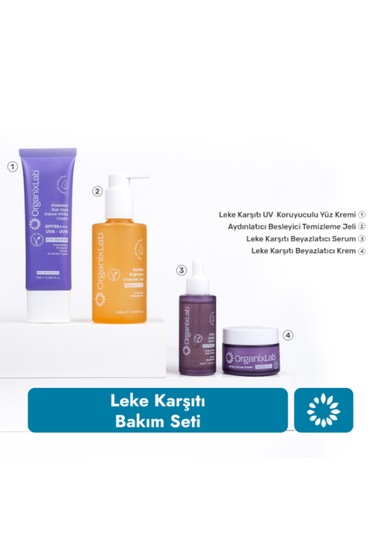 Organixlab Leke Karşıtı Cilt Bakım Seti